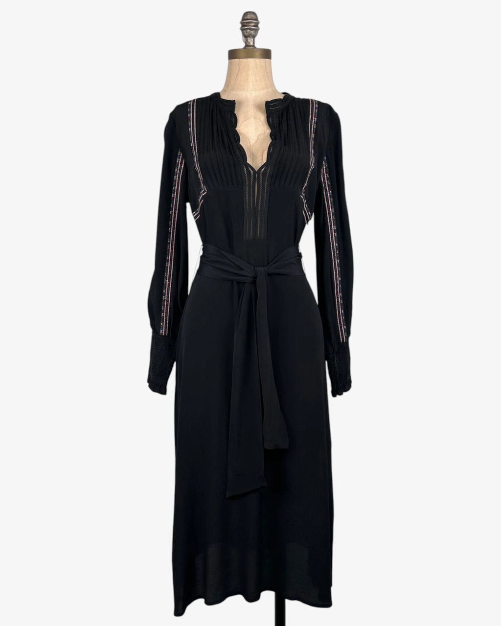 Vestido manga larga