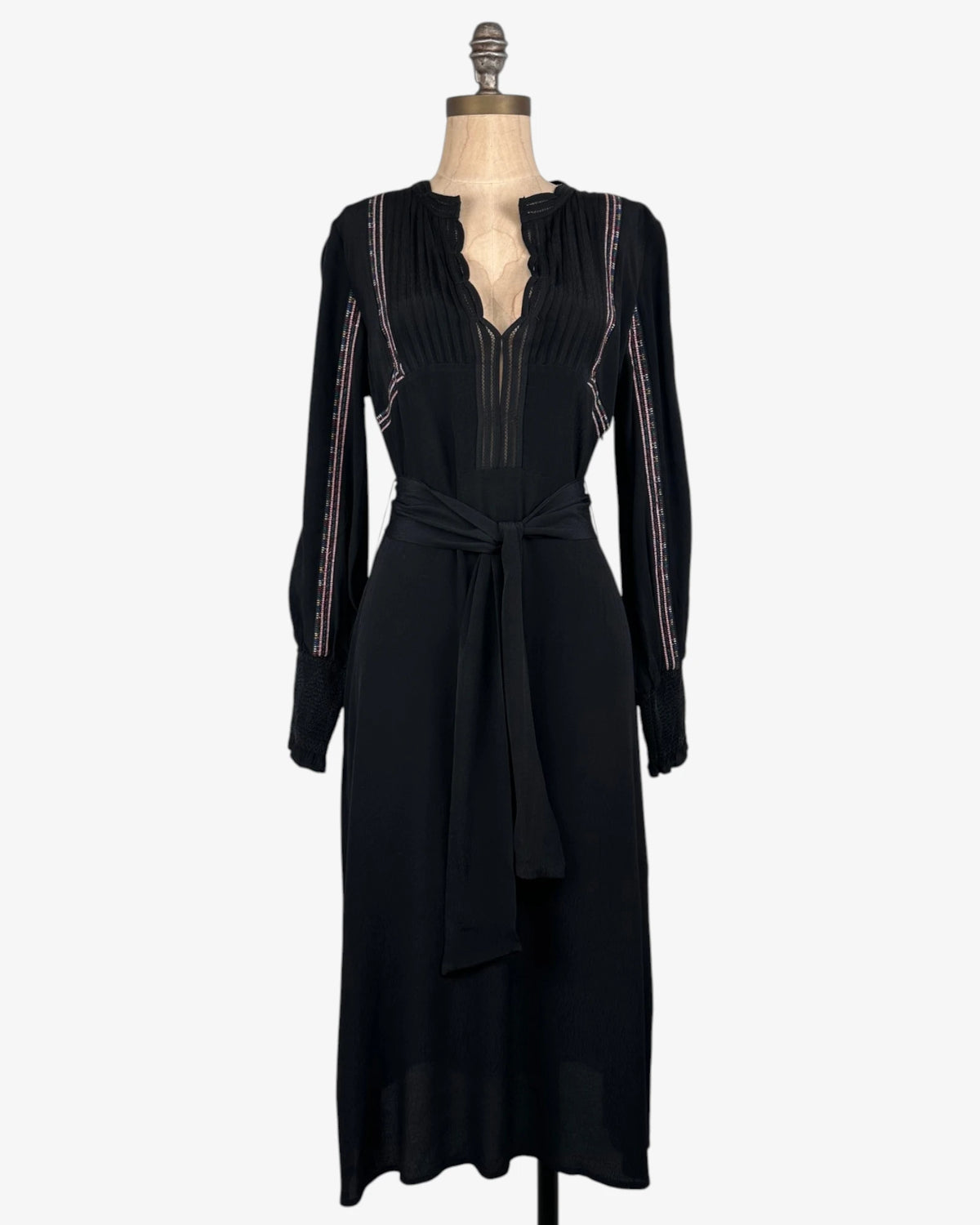 Vestido manga larga