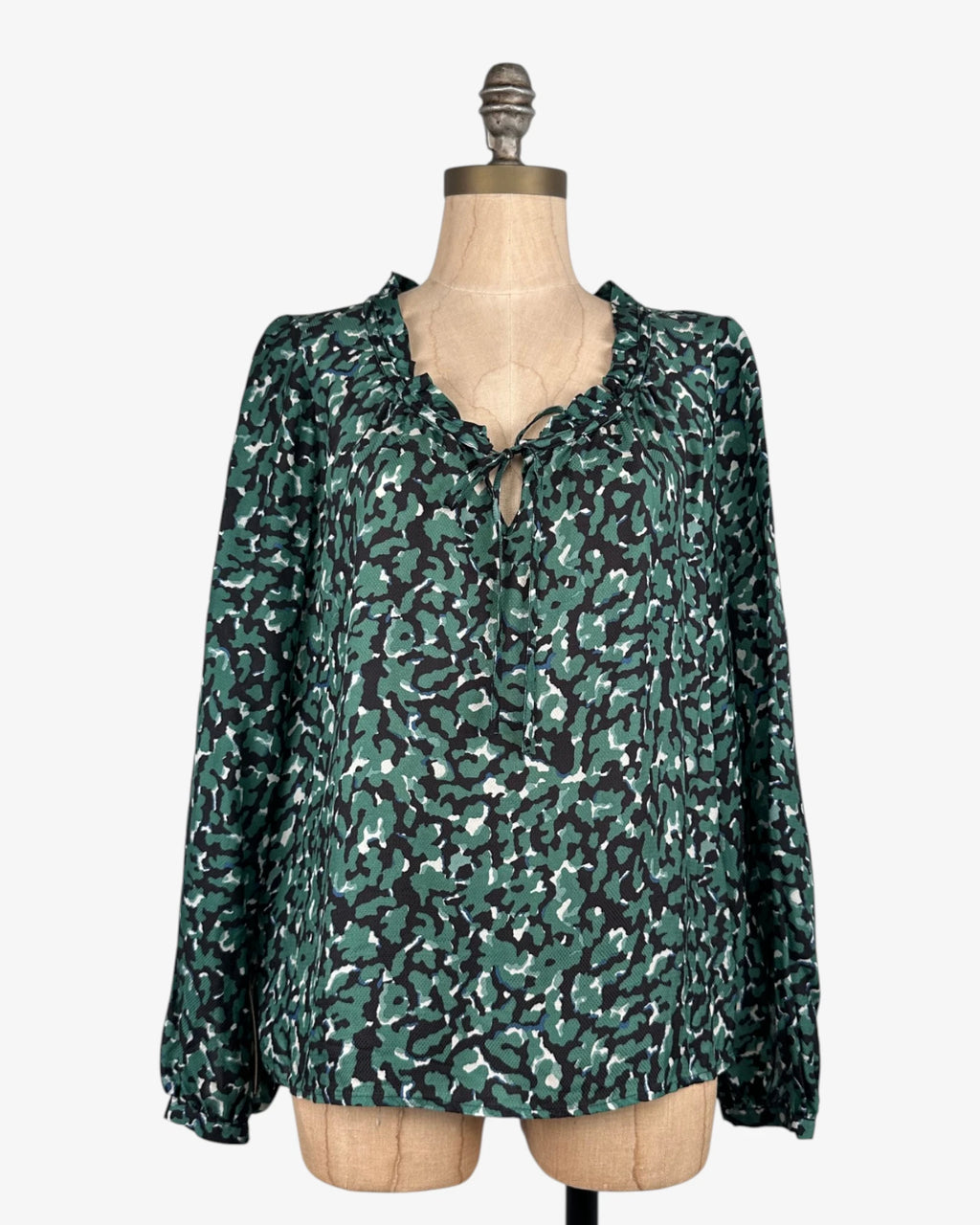 Blusa fluida estmapada