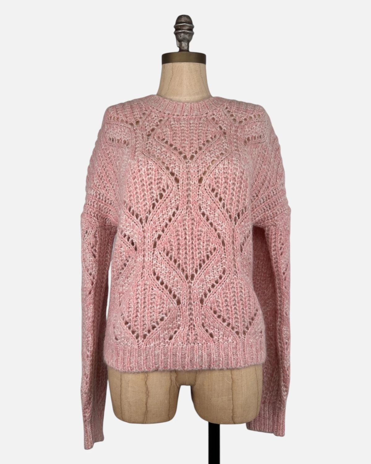 Jersey lana rosa