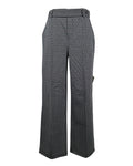 Pantalón negro y gris