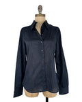 Camisa azul decoracion terciopelo