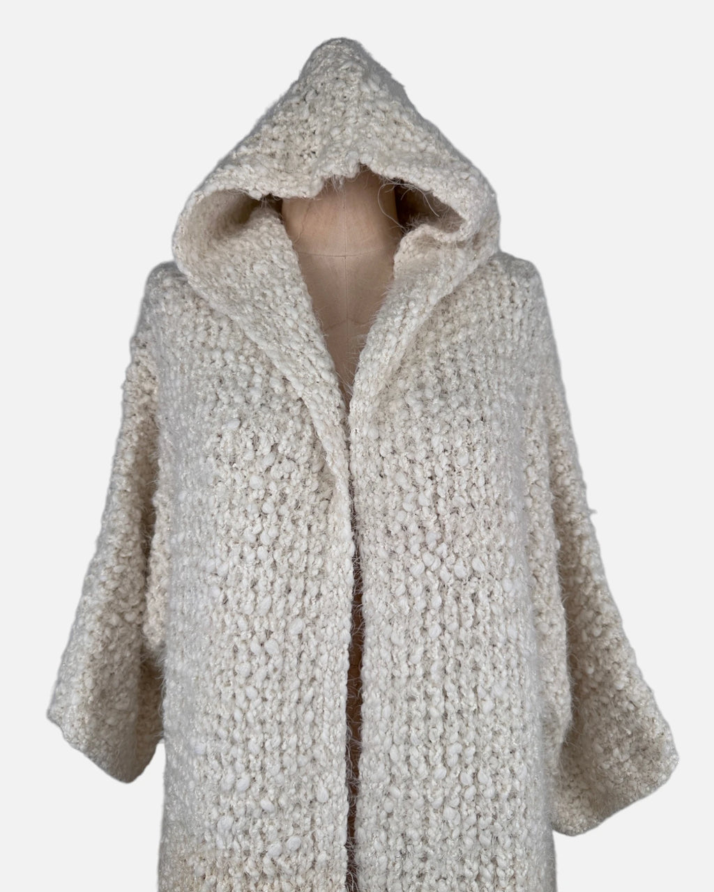Chaqueta crema de lana brillo (2)