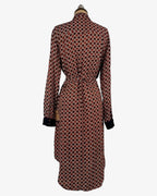 Vestido estampado marrón (2)