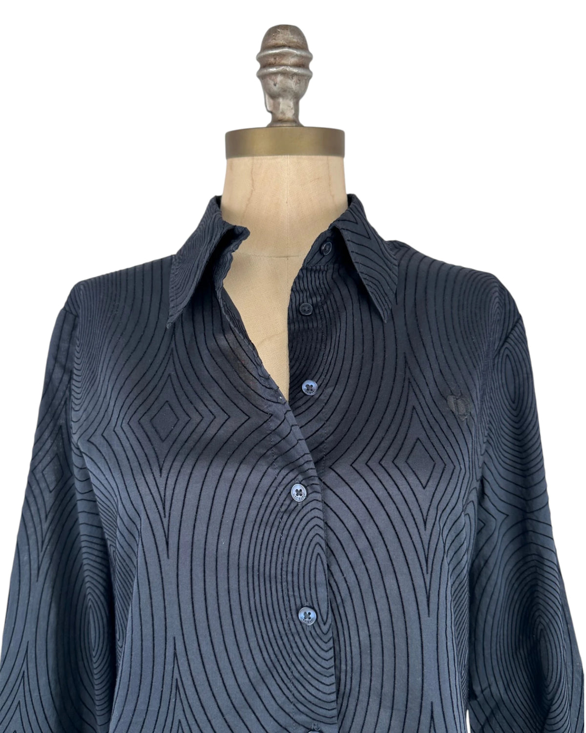 Camisa azul decoracion terciopelo (2)