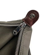 Bolso verde lona (3)