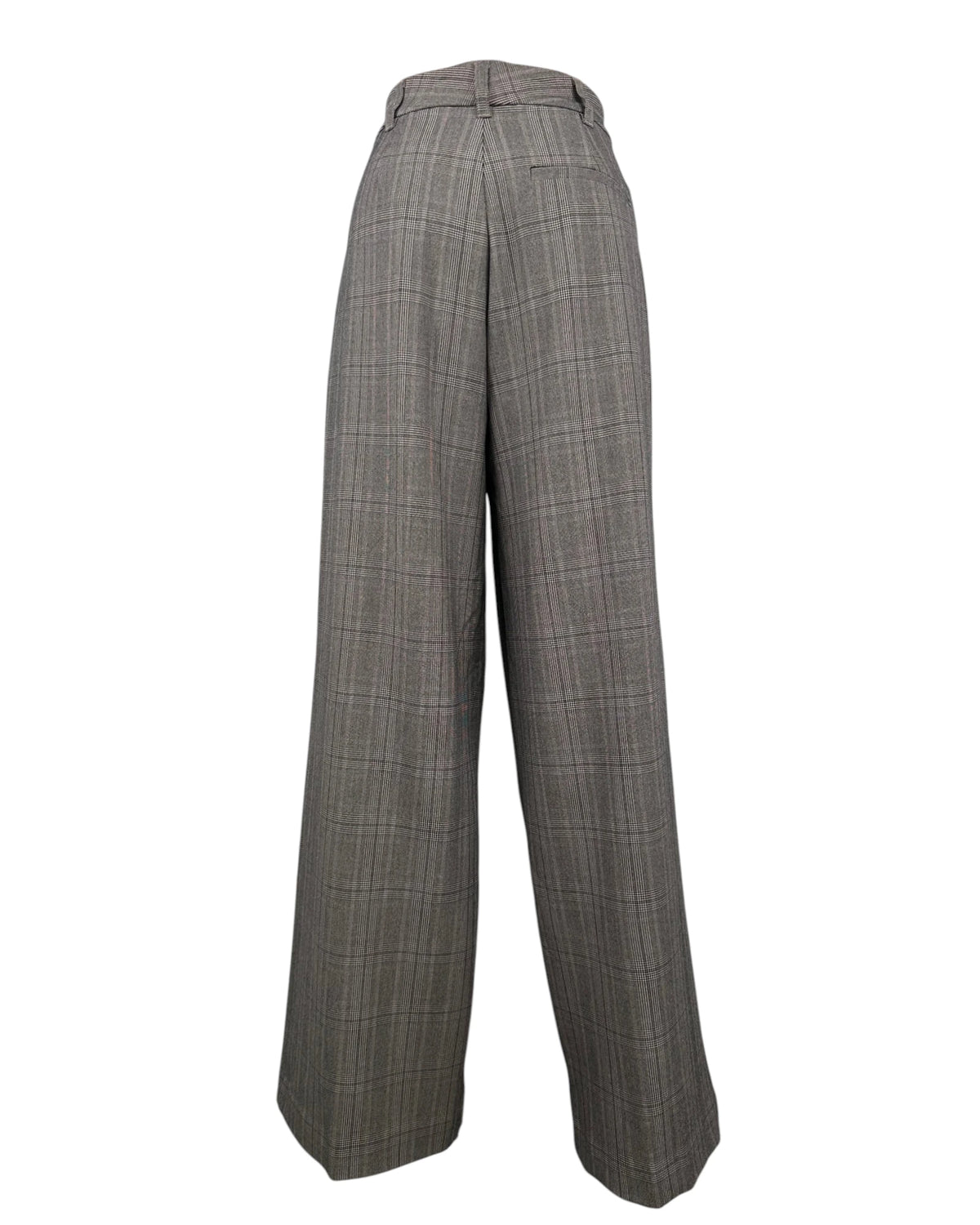 Pantalón escoces gris marrón (3)