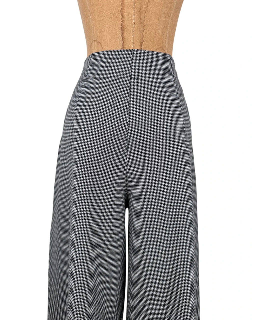 Pantalón pata de gallo gris (3)