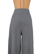 Pantalón pata de gallo gris (3)