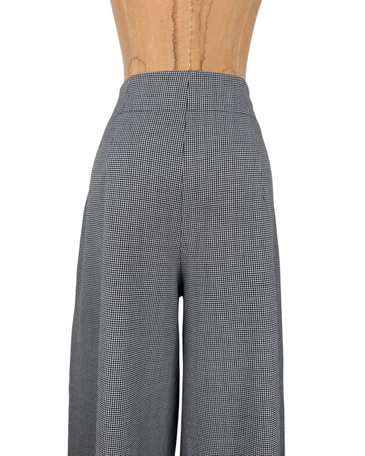 Pantalón pata de gallo gris (3)