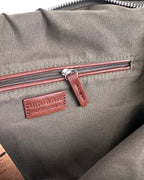 Bolso verde lona (4)