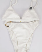 Bañador dos piezas blanco