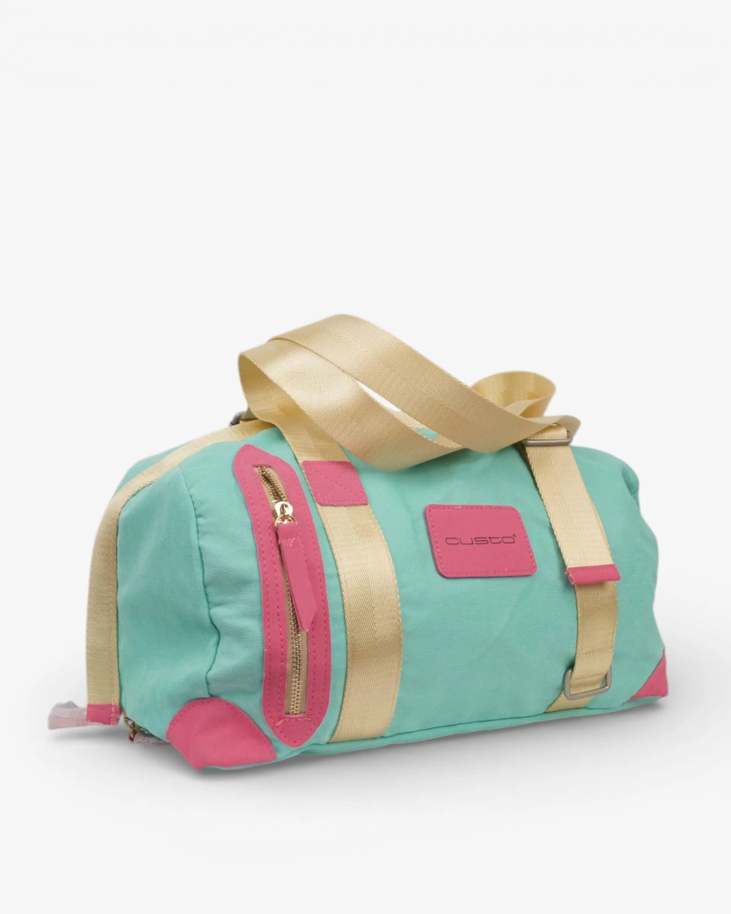 Bolso de mano turquesa
