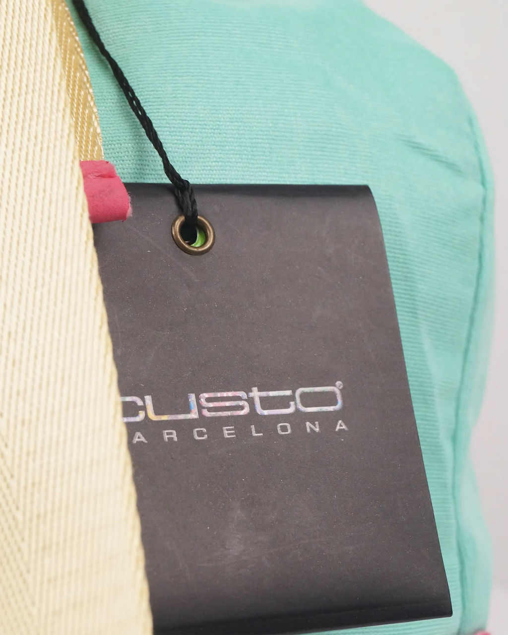 Bolso de mano turquesa