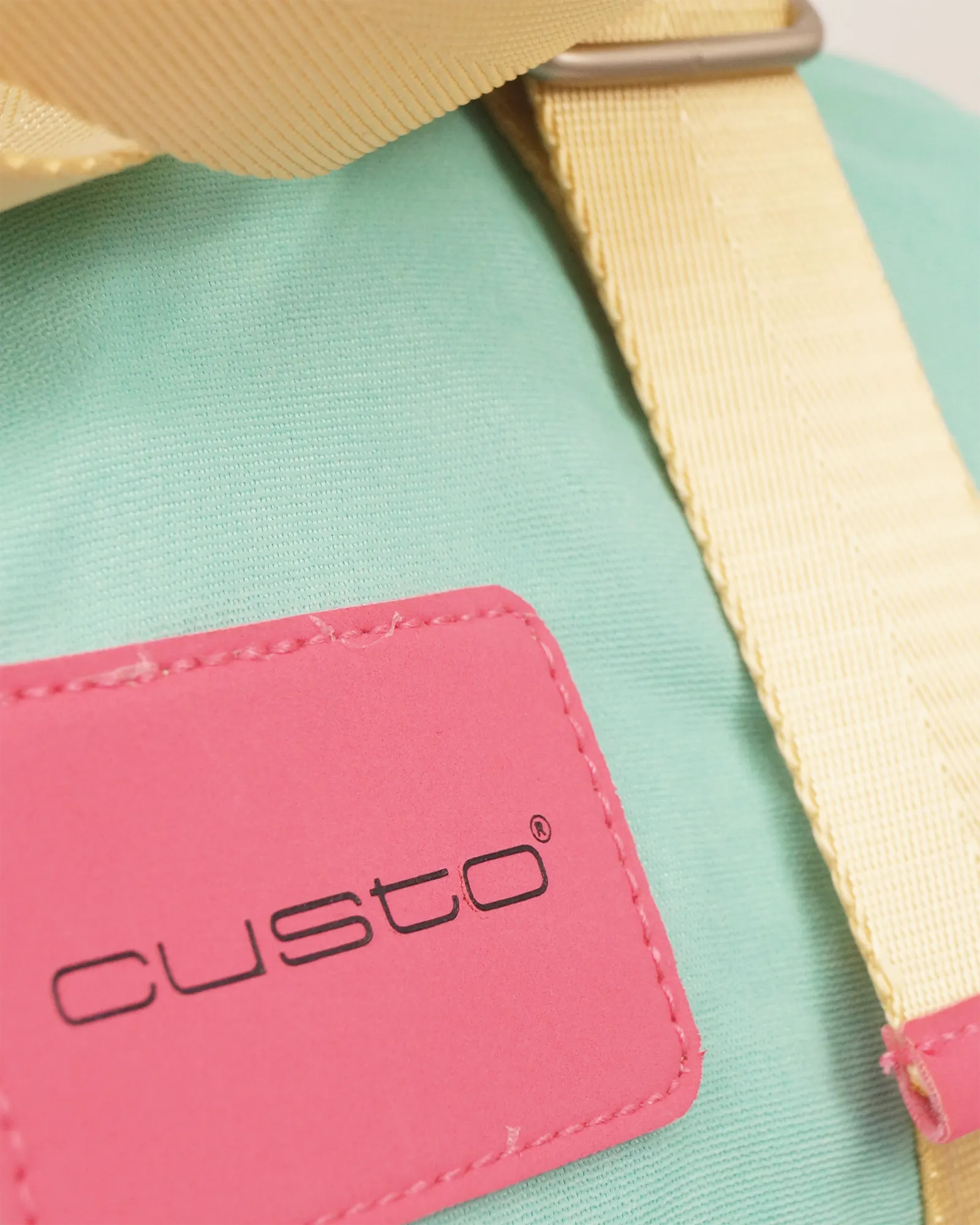 Bolso de mano turquesa