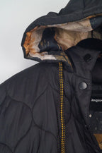 Chaleco negro capitoneado