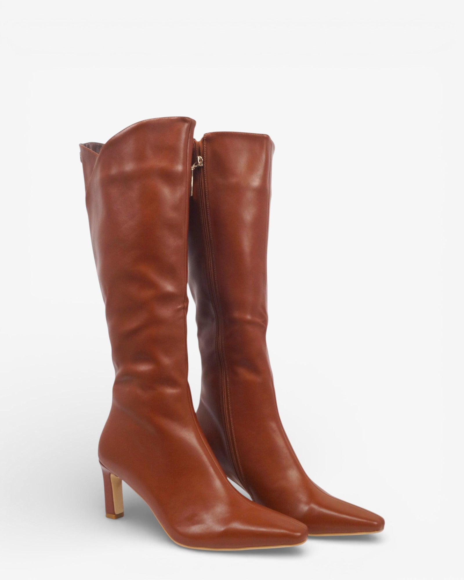 Botas caña alta Marrón