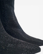 Bota Caña corta Strass
