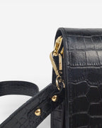 Bolso cocodrilo de piel