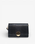 Bolso cocodrilo de piel