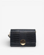 Bolso cocodrilo de piel