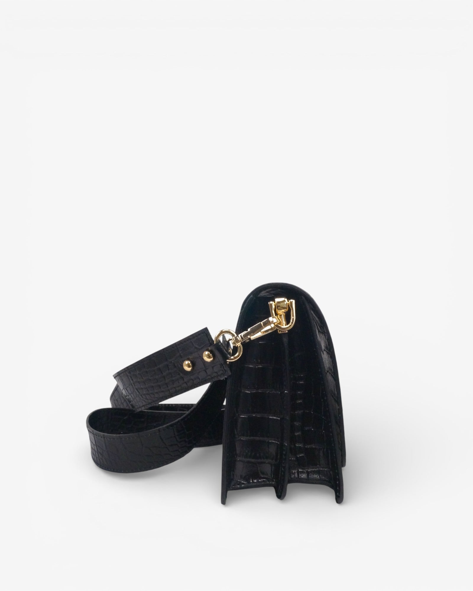 Bolso cocodrilo de piel