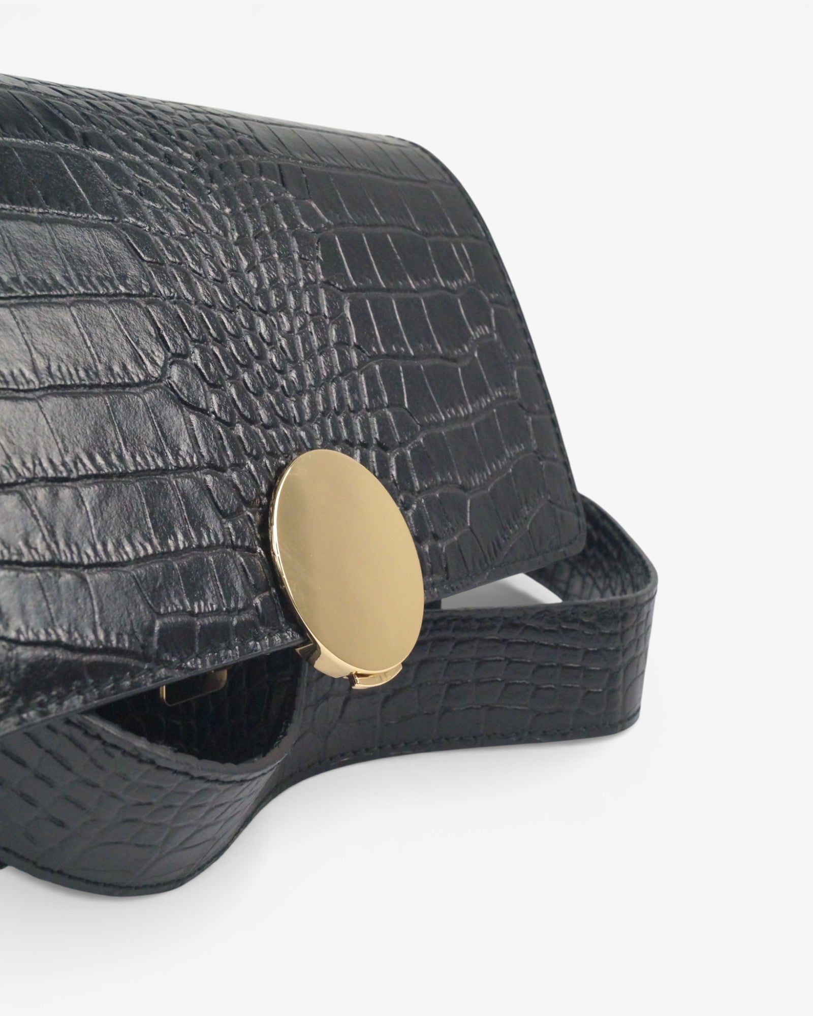 Bolso cocodrilo de piel