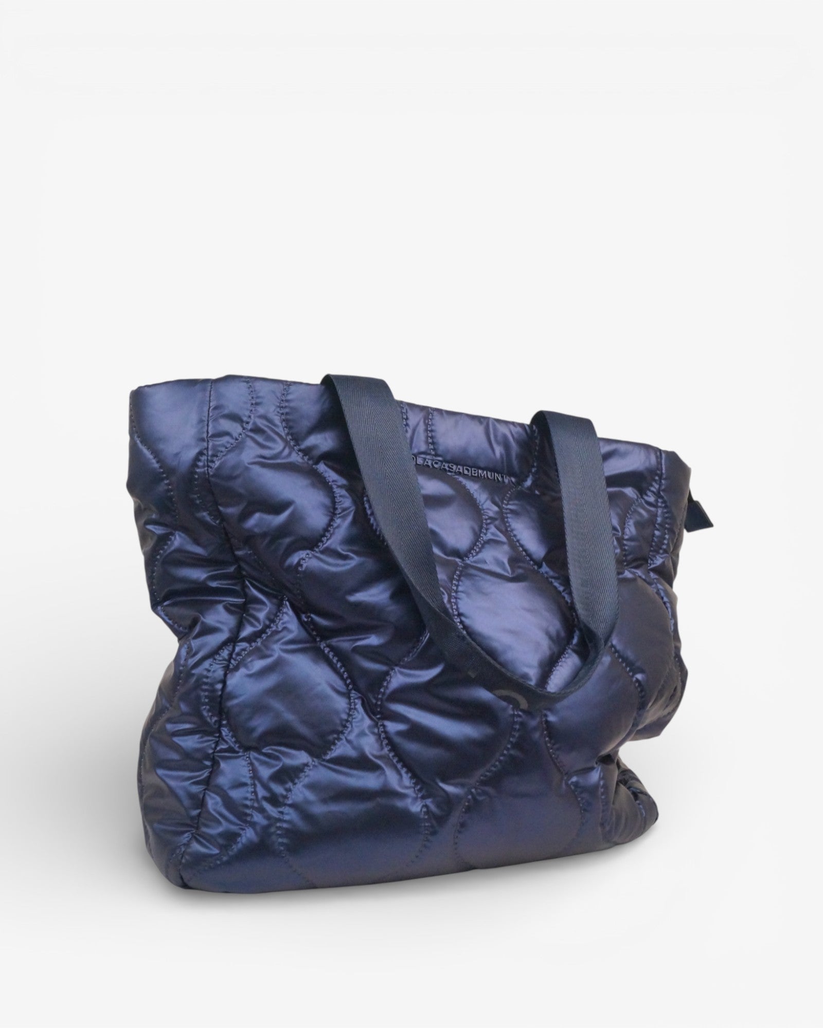 Bolso shopper satinado