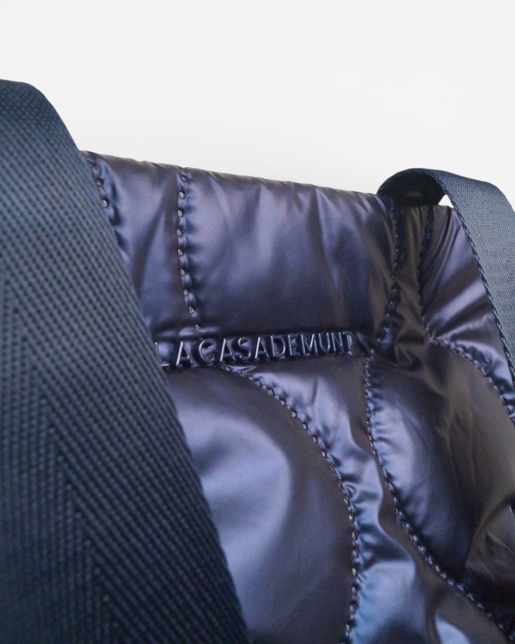 Bolso shopper satinado