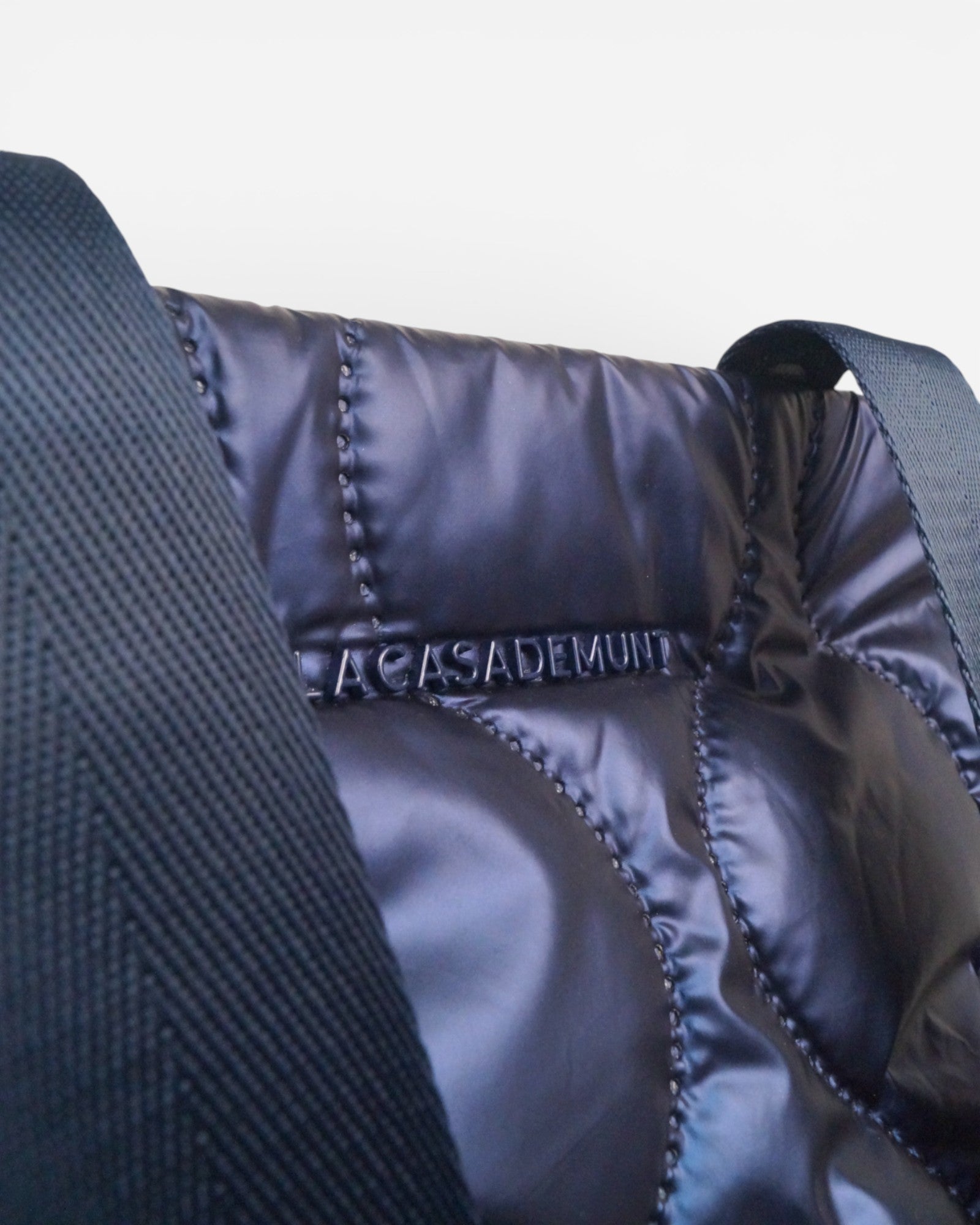 Bolso shopper satinado