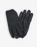 Guantes de piel negros