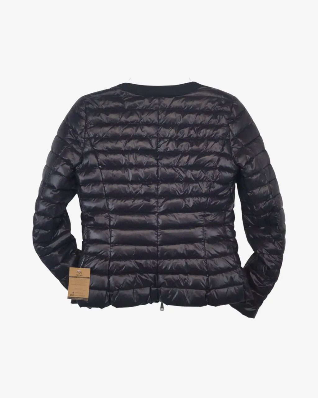 Chaqueta de plumas strass