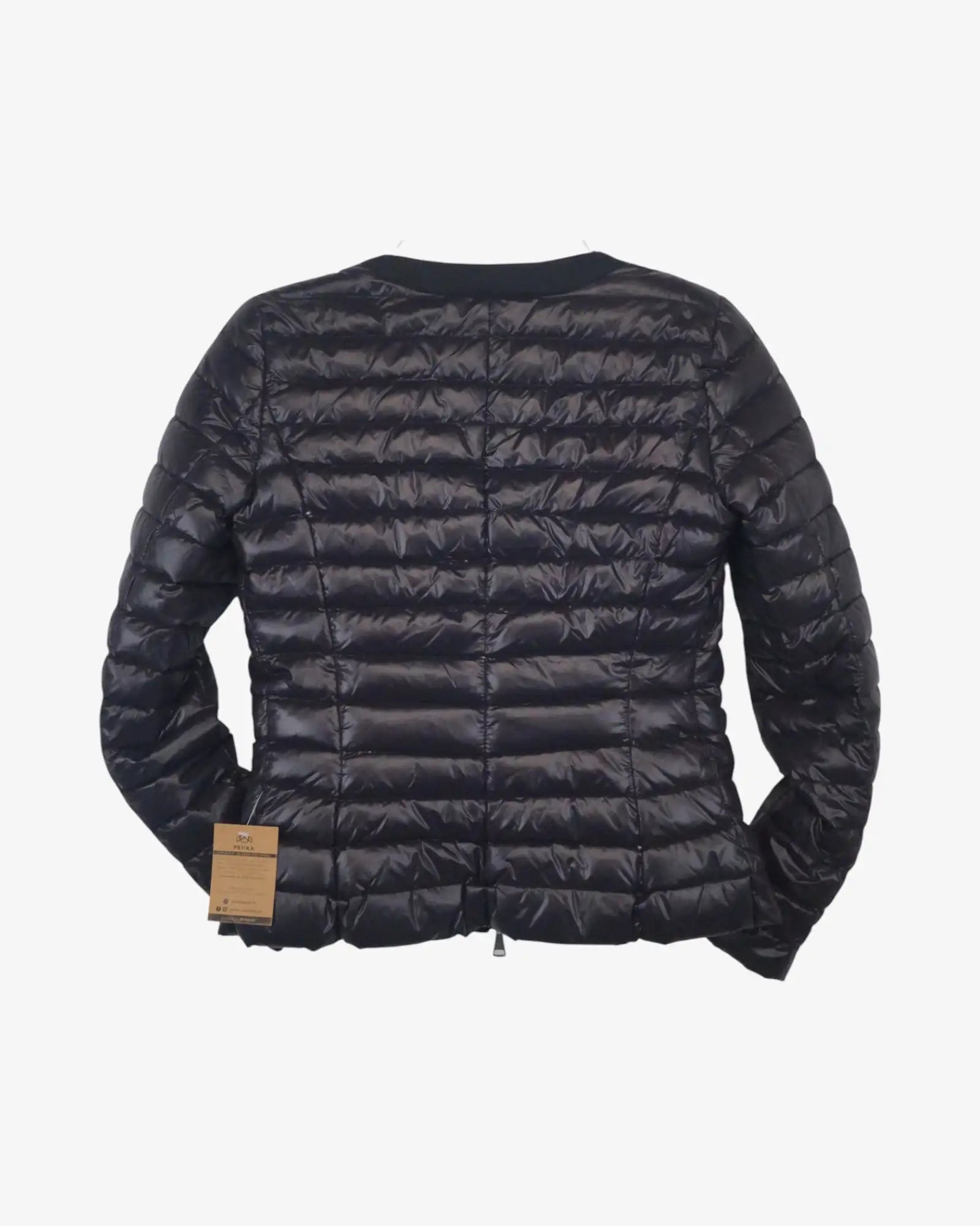 Chaqueta de plumas strass