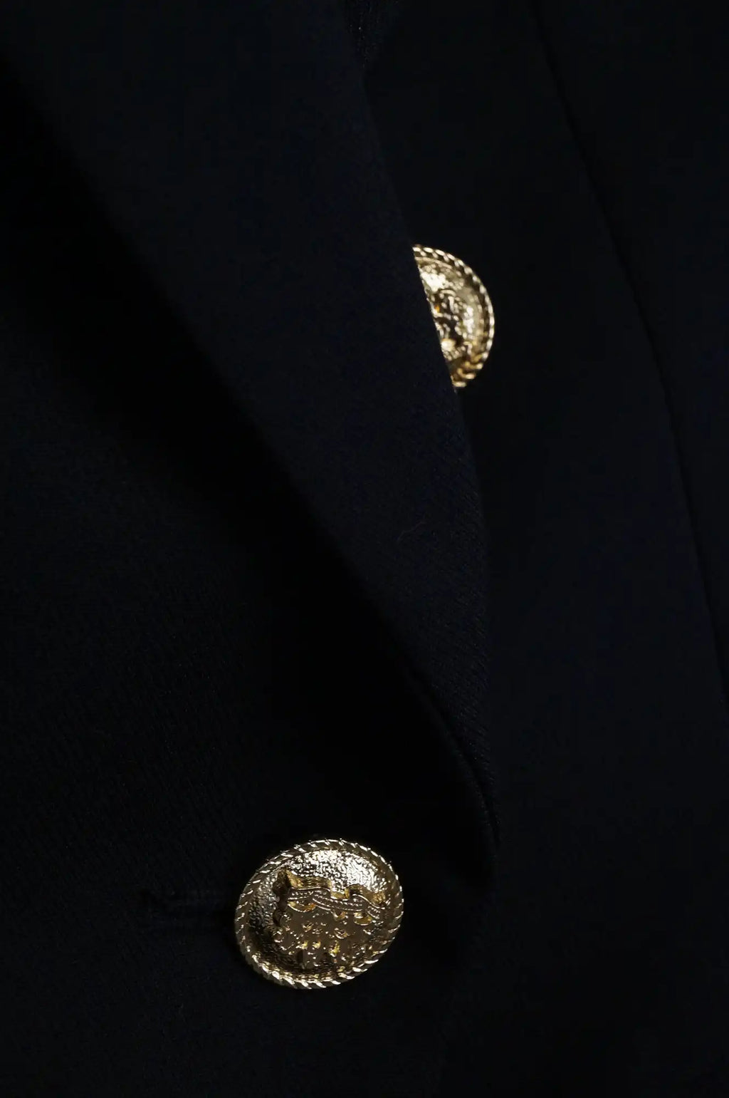 Blazer cruzado doble botonadura