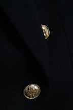 Blazer cruzado doble botonadura