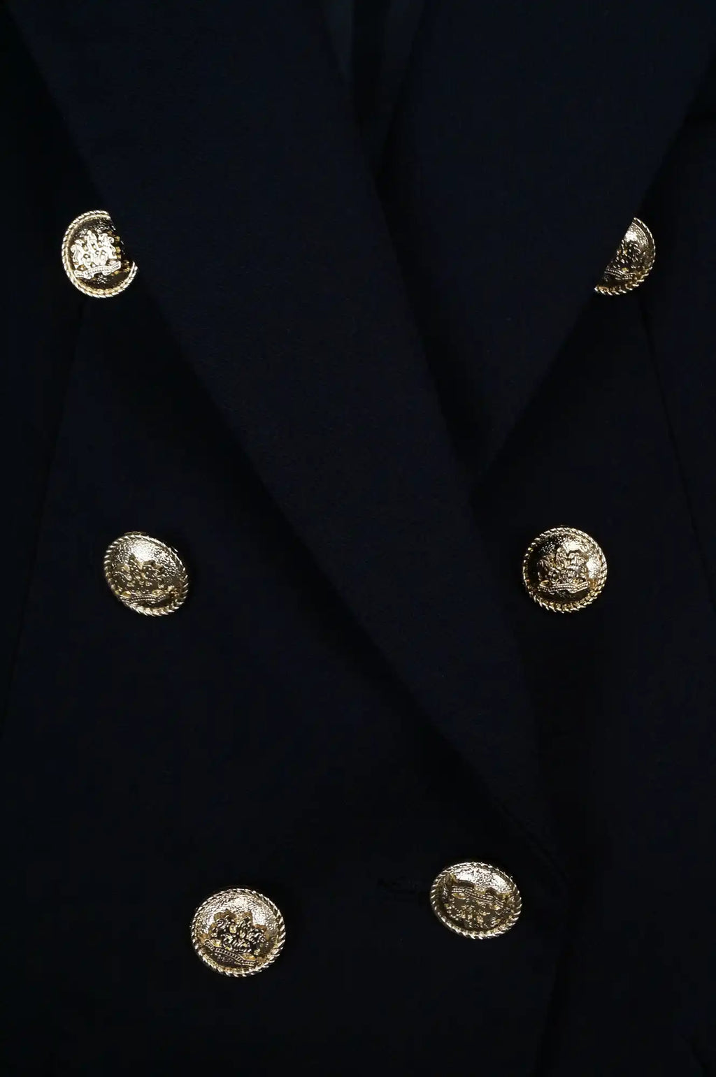 Blazer cruzado doble botonadura