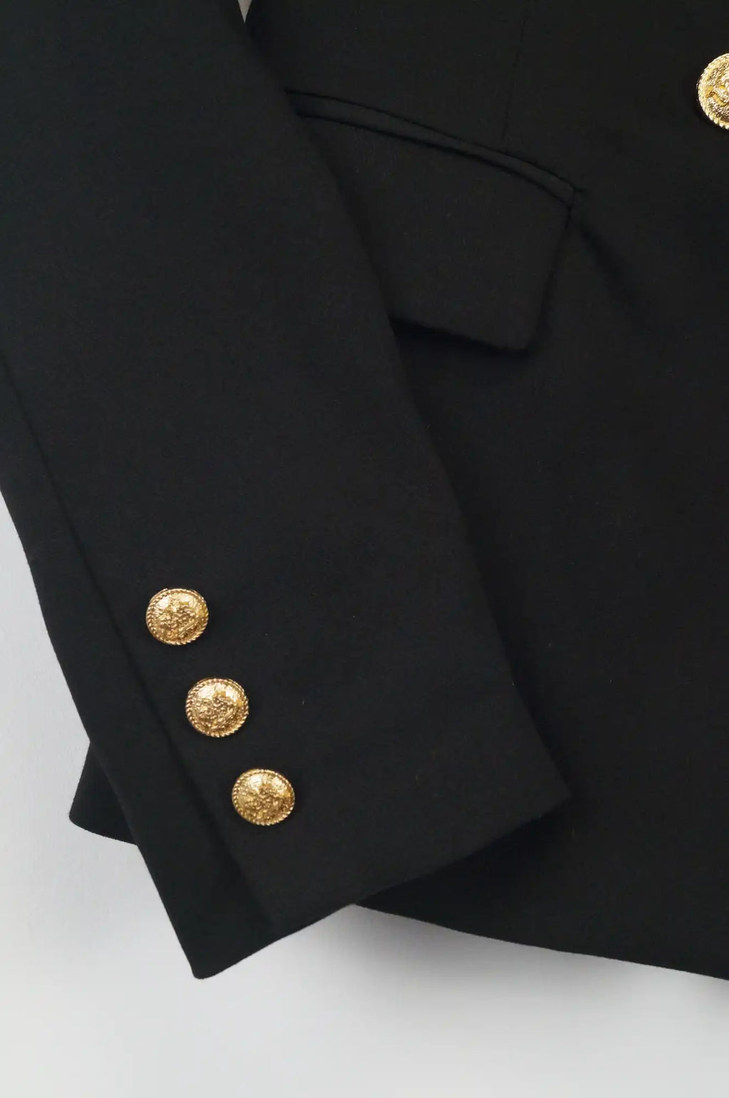 Blazer cruzado doble botonadura