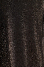 Camiseta lúrex marrón brillo