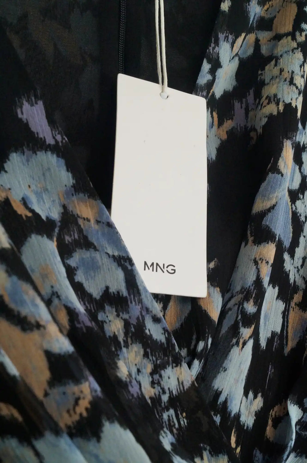 Vestido largo de gasa