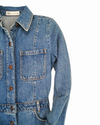 Vestido largo camisero