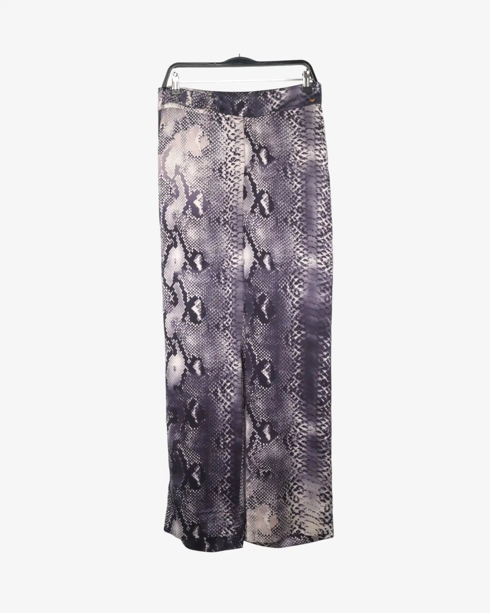 Pantalón satinado serpiente