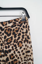 Pantalón satinado animal print