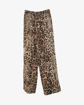 Pantalón satinado animal print