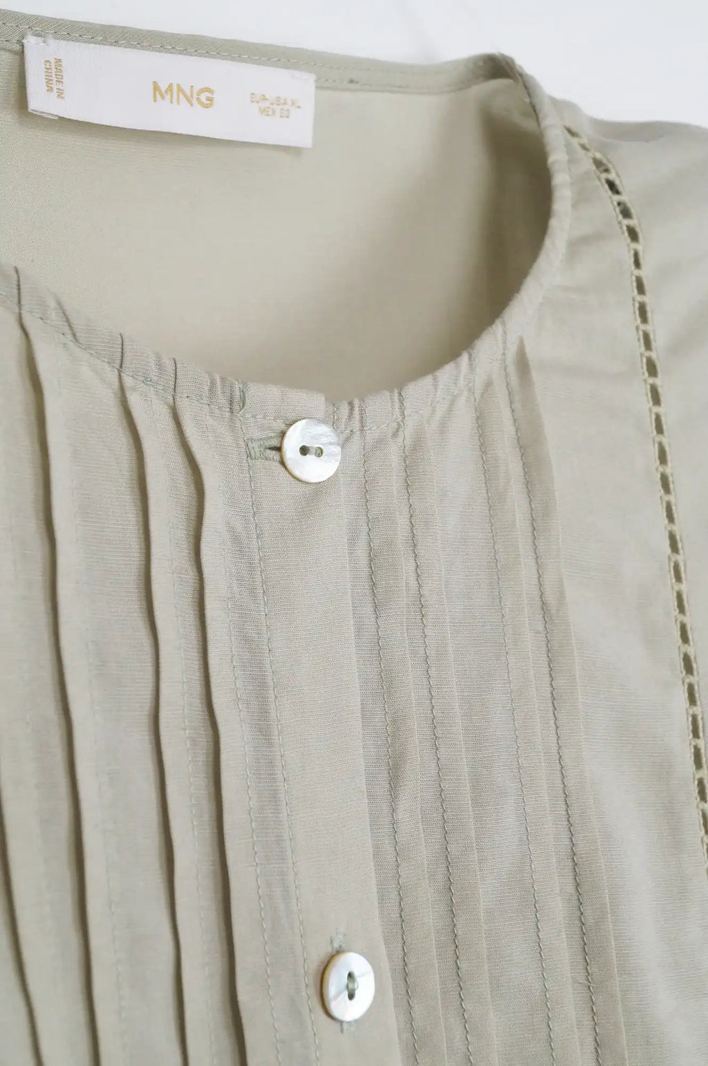 Blusa verde pastel