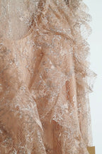 Blusa encaje con volantes
