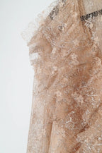 Blusa encaje con volantes