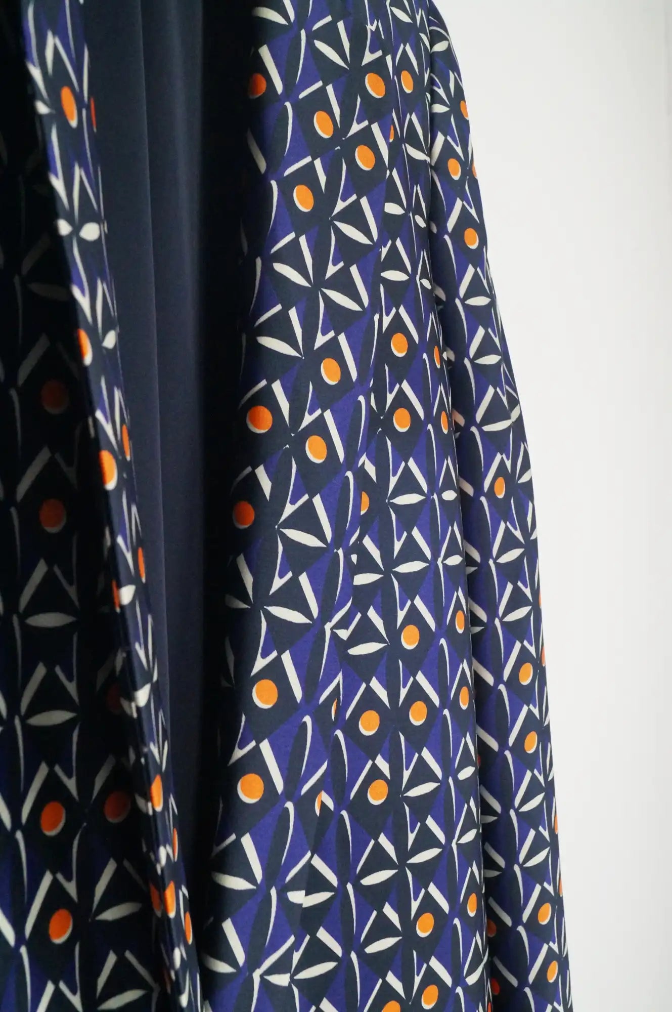 Americana estampada de raso