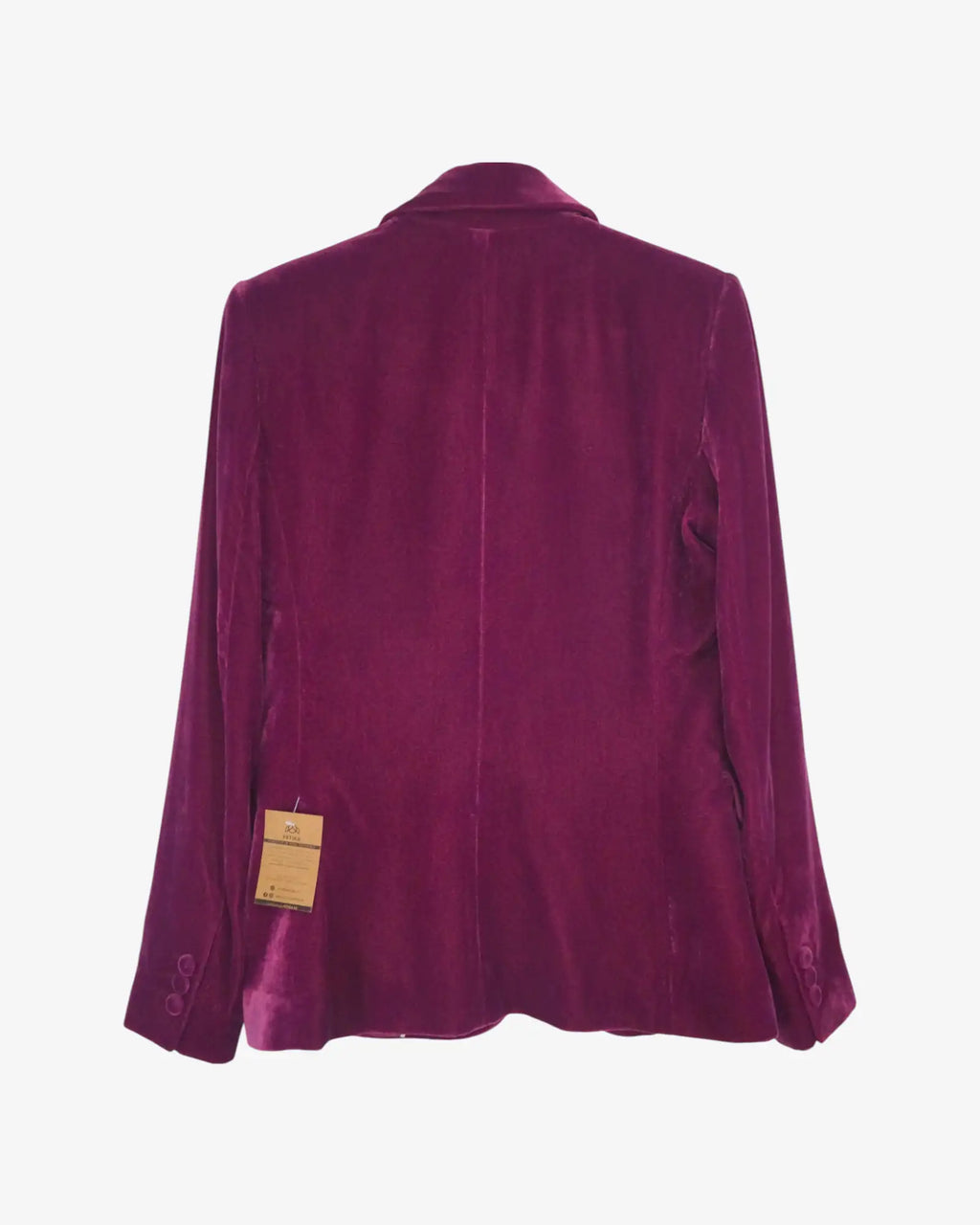 Americana terciopelo fucsia
