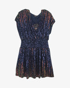 Vestido corto lentejuelas
