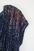 Vestido corto lentejuelas